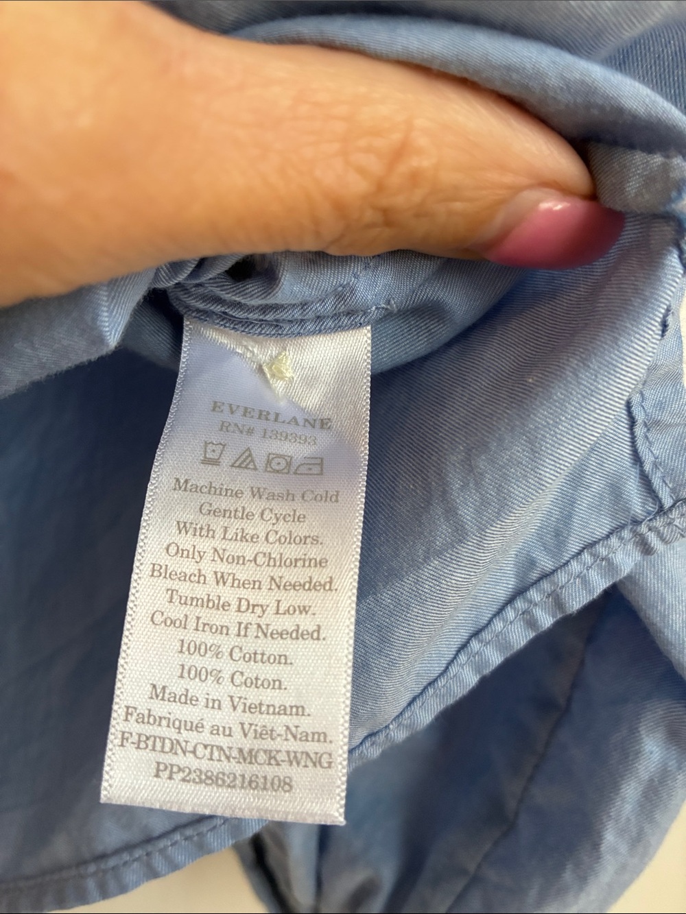 EVERLANE The Wing Shoulder LS Cotton Euro Summer Mock Neck Top Size 4 - Picture 7 of 10